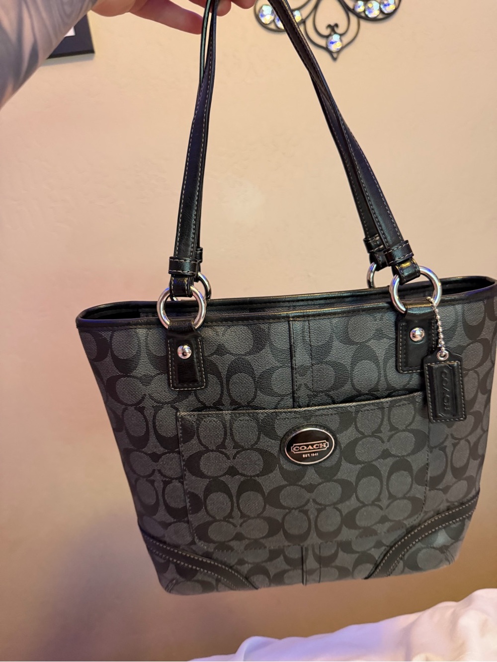 Coach Peyton Signature tote